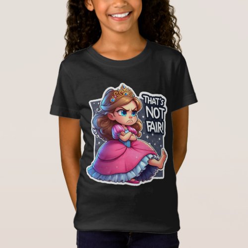 A sullen young princess T_Shirt