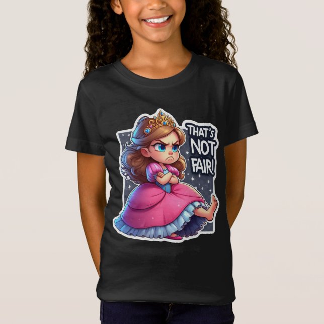 A sullen young princess T-Shirt (Front)