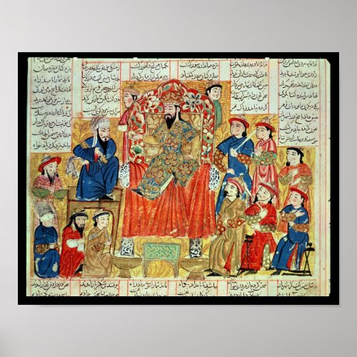 A Sultan and his Court Poster