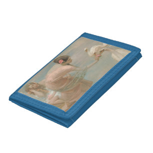 A Summer Morning by Rupert Bunny (1897) Trifold Wallet