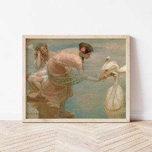 A Summer Morning Rupert Bunny Poster