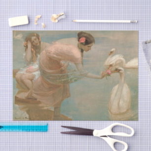 A Summer Morning Rupert Bunny Tissue Paper