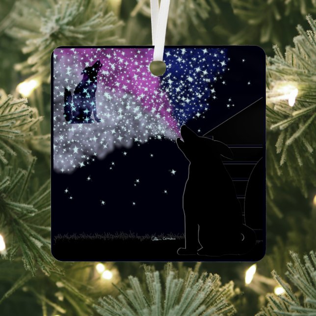 A Summer Night with Sirius Metal Ornament (Insitu)