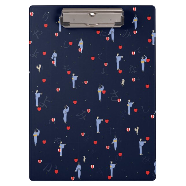 A summer night's Japan 3 Clipboard (Front)