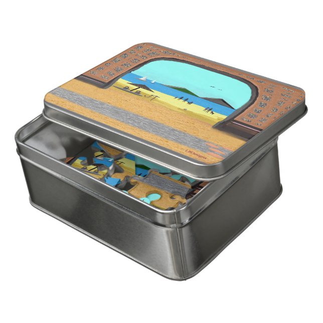 A Summer Vacation Puzzle (Lid Open)