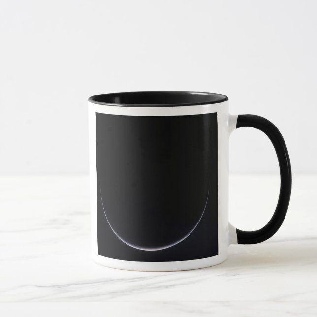 A sun-illuminated crescent of Earth Mug (Right)