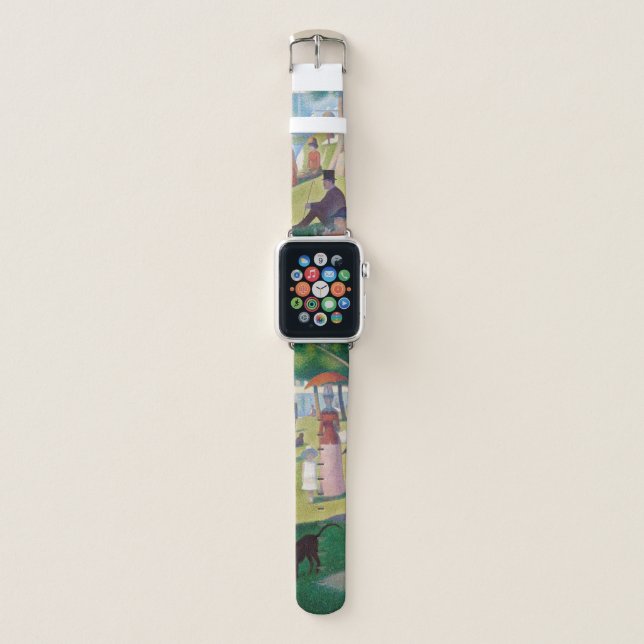 A Sunday Afternoon at La Grande Jatte, Seurat Apple Watch Band (Front)