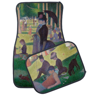A Sunday Afternoon at La Grande Jatte, Seurat Car Floor Mat