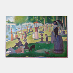 A Sunday Afternoon at La Grande Jatte, Seurat Doormat