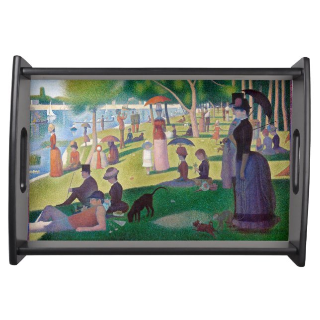 A Sunday Afternoon at La Grande Jatte, Seurat Serving Tray (Front)