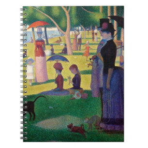 A Sunday Afternoon on La Grande Jatte by Seurat Notebook