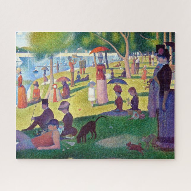 A Sunday Afternoon on La Grande Jatte Jigsaw Puzzle (Horizontal)