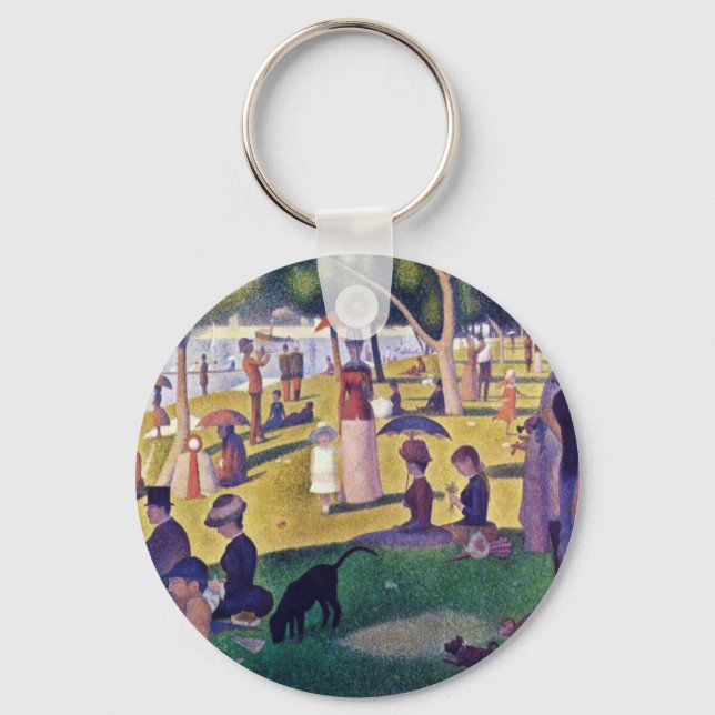 A Sunday Afternoon On The Island Keychain (Front)