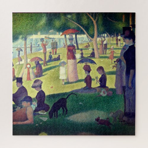 A sunday afternoon on the island seurat la grand jigsaw puzzle