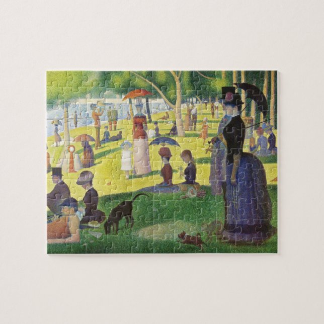 A Sunday on La Grande Jatte by Georges Seurat Jigsaw Puzzle (Horizontal)
