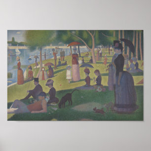A Sunday on La Grande Jatte by Seurat Wall Art