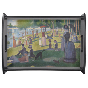 A Sunday on La Grande Jatte, Georges Seurat 1884 Serving Tray