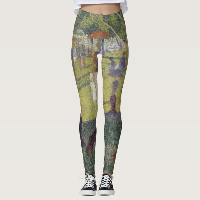 A Sunday on La Grande Jatte Leggings (Front)
