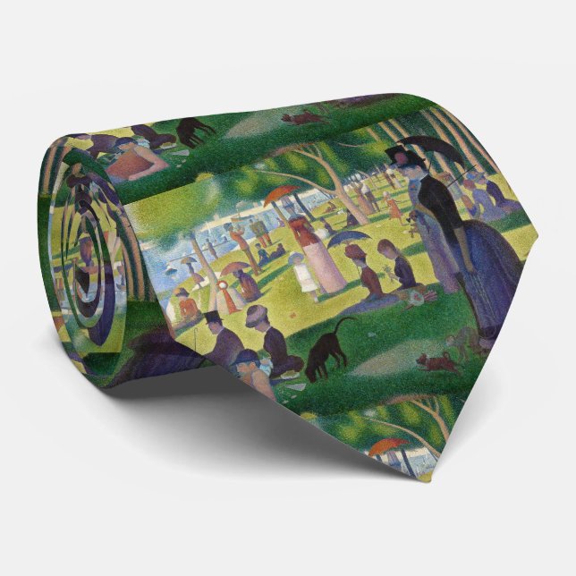 A Sunday on La Grande Jatte Neck Tie (Rolled)