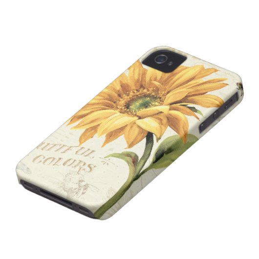 A Sunflower in Full Bloom Case-Mate iPhone Case (Bottom)
