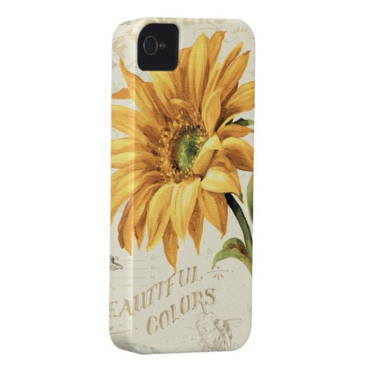 A Sunflower in Full Bloom Case-Mate iPhone Case (Back/Right)