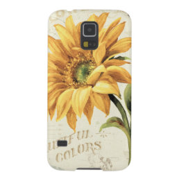 A Sunflower in Full Bloom Galaxy S5 Cover