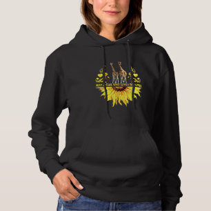 A Sunflower Just A Girl Who Loves Giraffes Hoodie