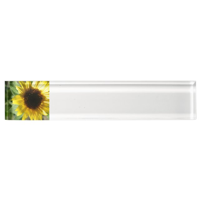 A Sunflower Name Plate (Front)