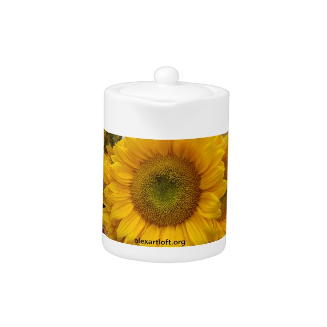 A Sunflower Teapot (Front)