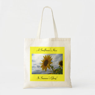 A Sunflower's Kiss Tote Bag