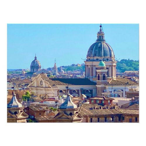 A sunny Day in Rome Italy Photo Print
