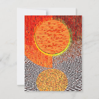 A sunrise postcard