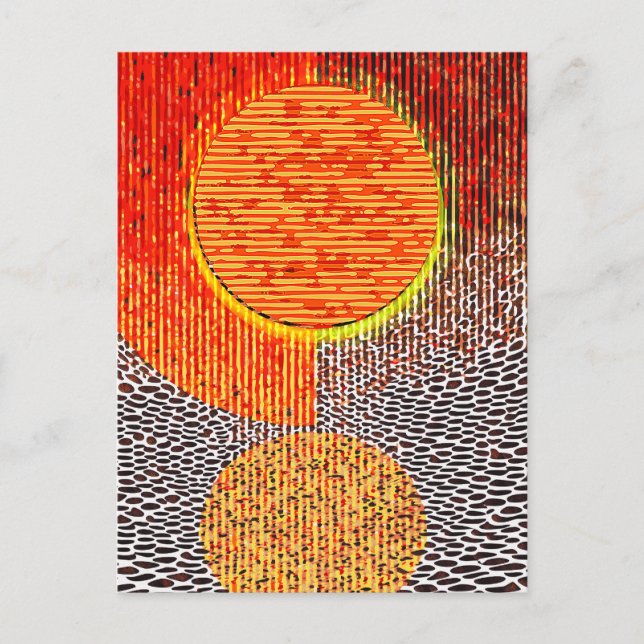 A sunrise postcard (Front)