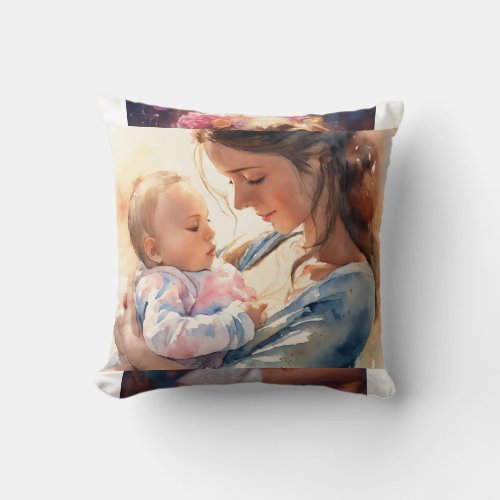  A support of the body at rest for comforttherapy Throw Pillow