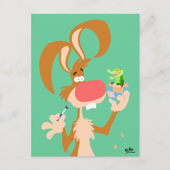 A surprise for Easter :) Holiday Postcard (Front)