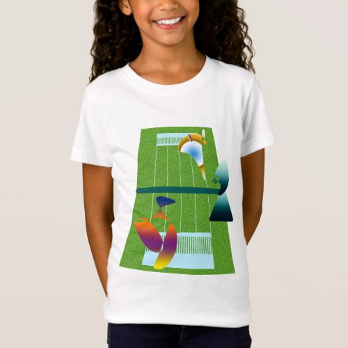 A Surreal Tennis Match T_Shirt