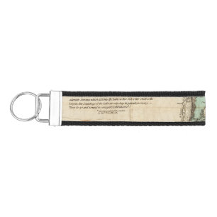 A Survey of Lake Champlain Wrist Keychain