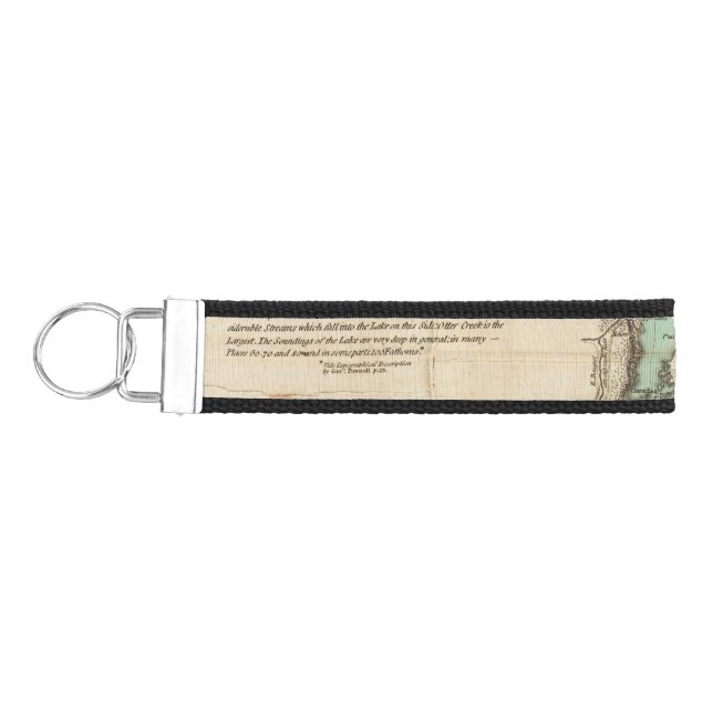 A Survey of Lake Champlain Wrist Keychain (Keys on Left)