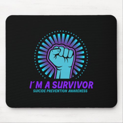 A Survivor Suicide Prevention Awareness  Mouse Pad