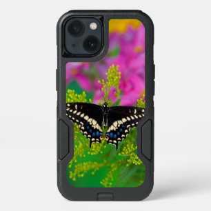 A Swallowtail-Butterfly Landing iPhone 13 Case