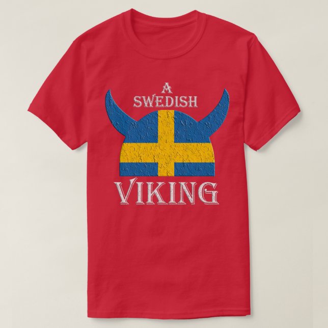 A Swedish Viking T-Shirt (Design Front)