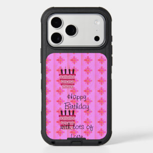A Sweet Celebration in Baby Pink Beautiful BDay iPhone 17 Pro Max Case