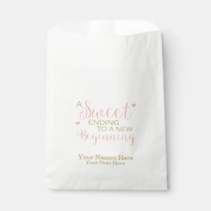 A Sweet Ending to a New Favor Bags, Wedding Favors Bag