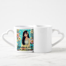 A Sweet Expression of Love on a Cup