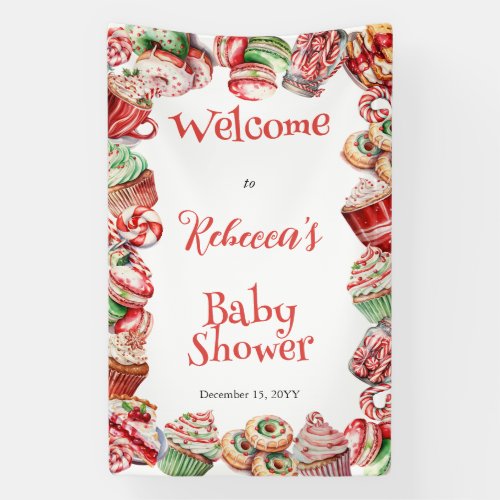 A Sweet Little Baby Candy Frame Baby Shower Banner