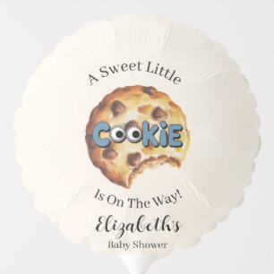 A Sweet Little Cookie Boy Baby Shower Favor Balloon