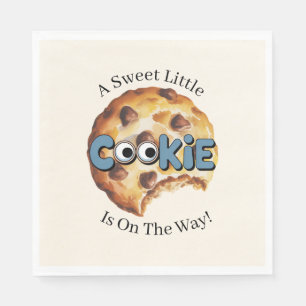 A Sweet Little Cookie Boy Baby Shower Napkins