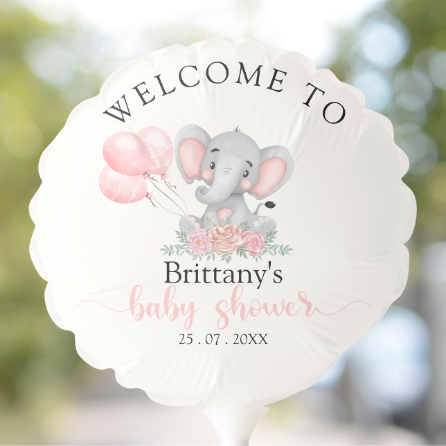 A Sweet Little Girl is on her Way Baby shower Balloon (Creator Uploaded)
