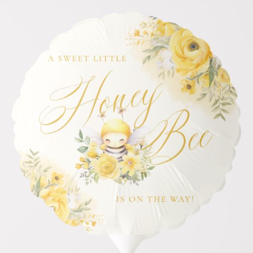 A Sweet Little Honey Bee Baby Shower Balloon