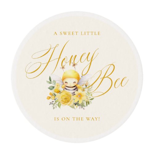 A Sweet Little Honey Bee Baby Shower Edible Frosting Rounds